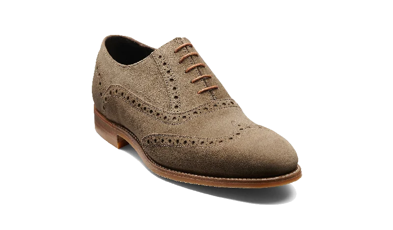 comfortable formal shoes for weddings-Grant - Light Visone Suede