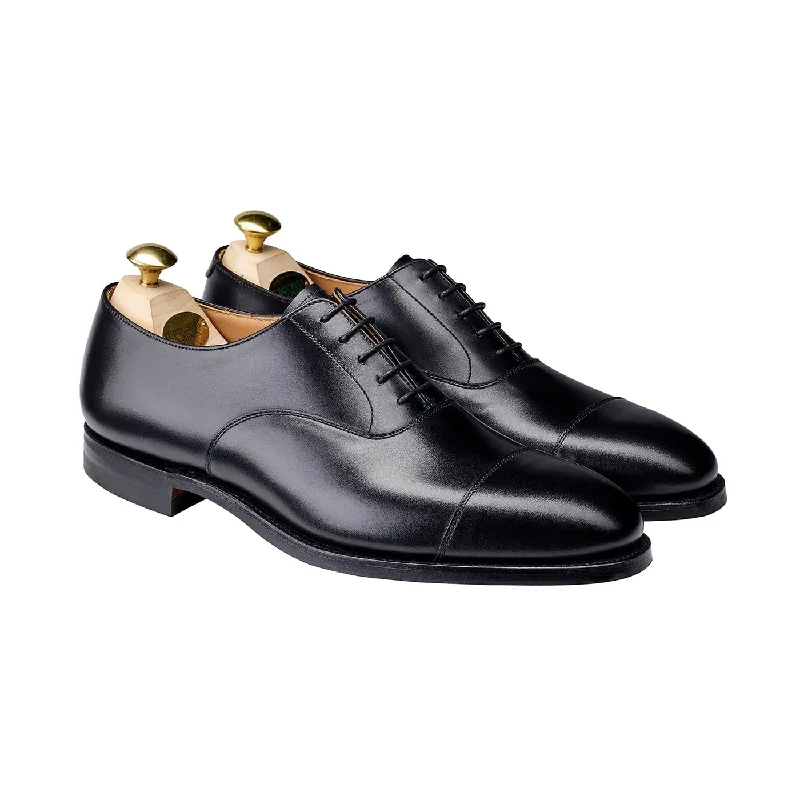 leather dress shoes with sleek design-Connaught 2 Black Calf