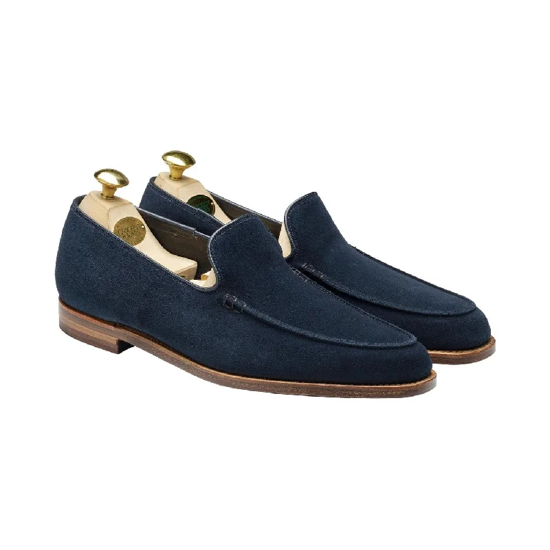 best leather shoes for formal occasions-Salcombe Ocean Suede