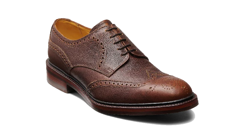 elegant formal shoes for business meetings-Kelmarsh - Ansiao Brown