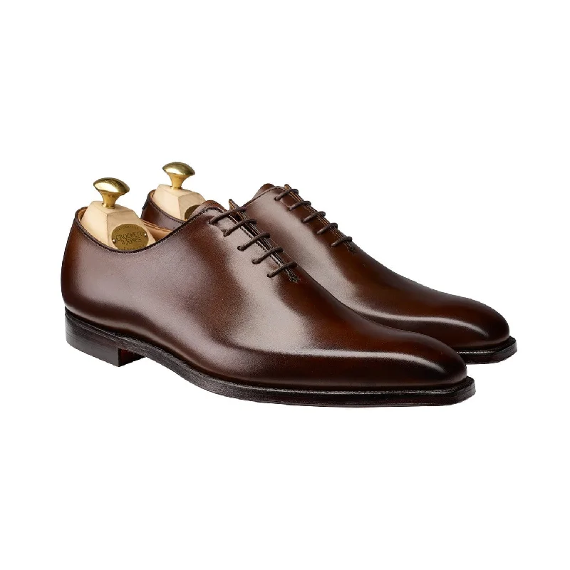 premium formal oxford shoes for men-Alex Dark Brown Burnished Calf