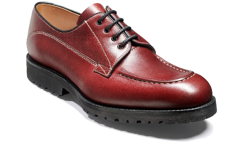 men’s formal shoes with polished shine-Jarvis - Burgundy Chromexcel (Sample)