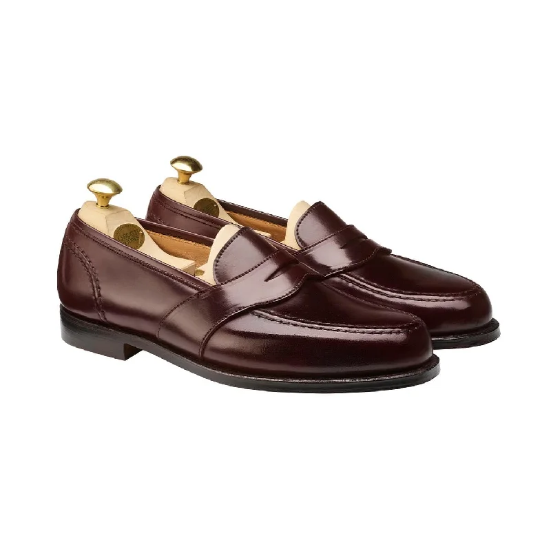 premium formal shoes for men-Yale Burgundy Cordovan