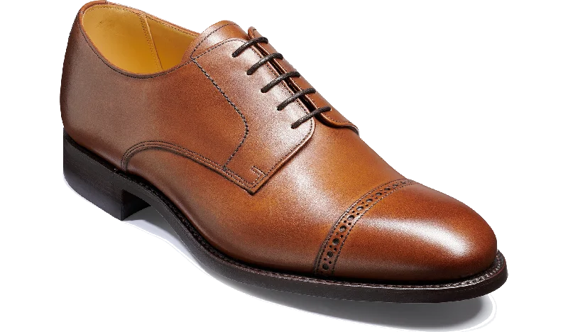 men’s dress shoes with cushioned insole-Angel - Walnut Calf