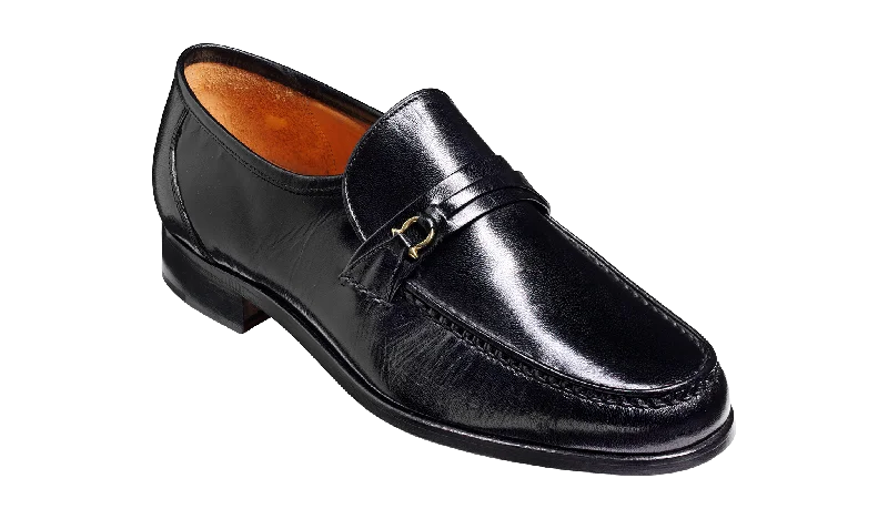 men’s premium business shoes-Wade - Black Kid