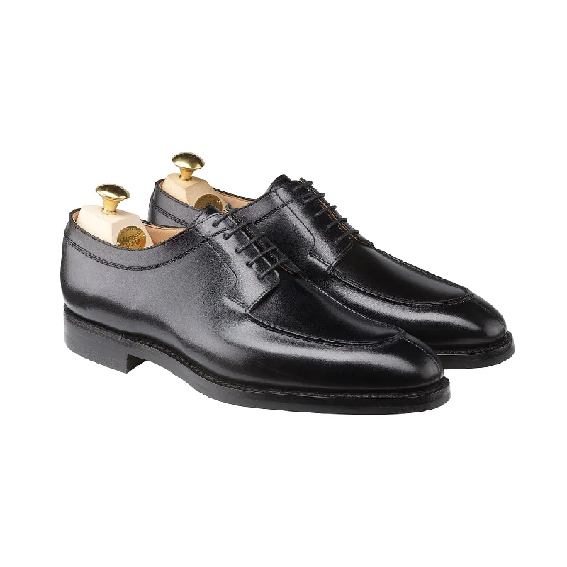 leather slip-on shoes for men-Hardwick Black Calf