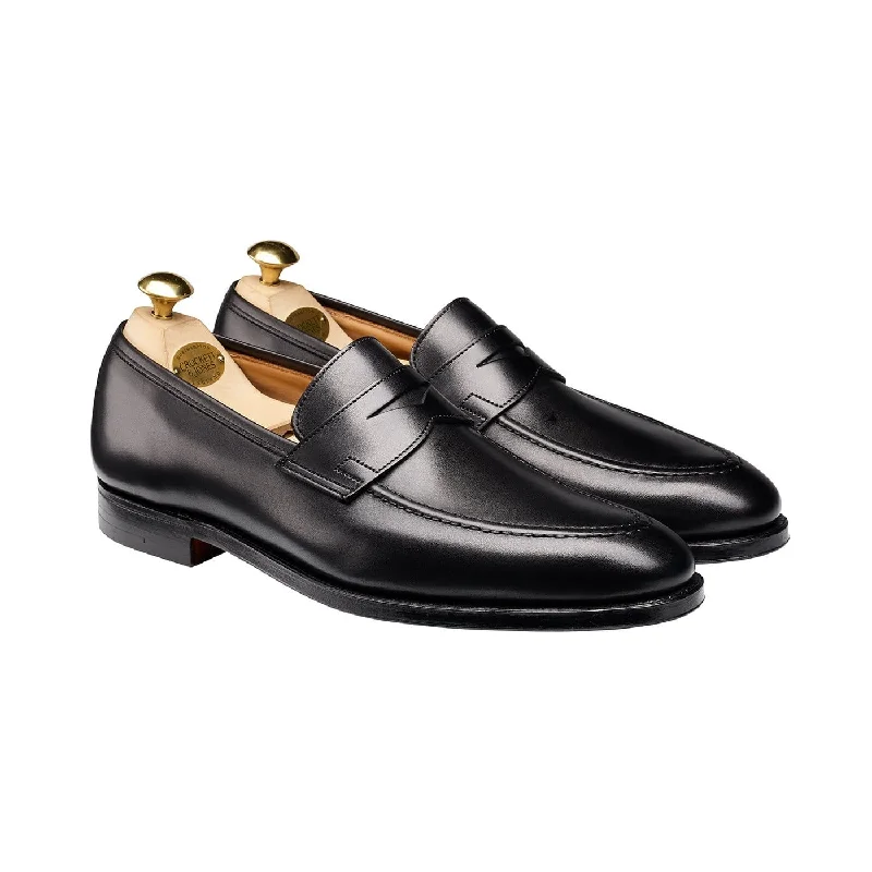 comfortable formal shoes for office professionals-Sydney Black Calf