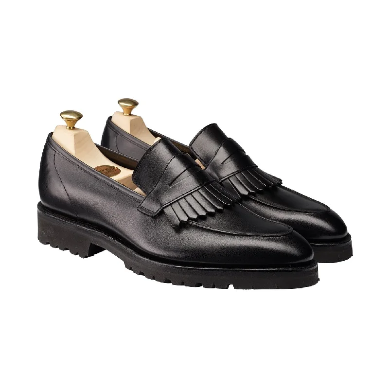 luxury formal shoes with smooth leather-Julia Black Calf