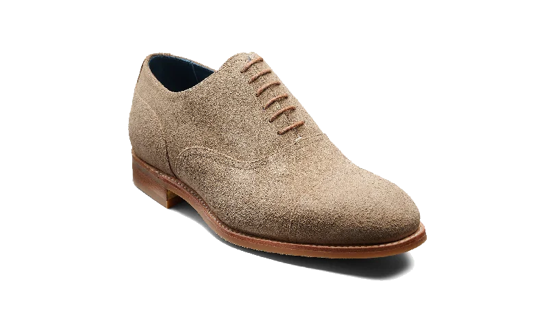 classic wedding shoes for men-Pullman - Tan Suede