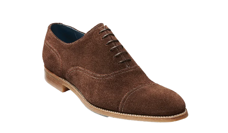 men’s dress shoes with smooth leather finish-Pullman - Espresso Suede