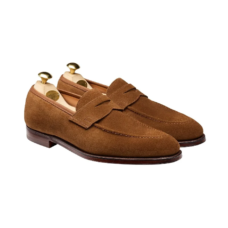 high-end leather dress shoes for office wear-Sydney Snuff Suede