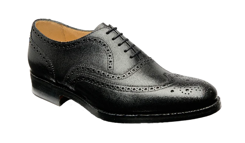 luxury formal shoes with smooth leather-Malton 2 - Black Calf