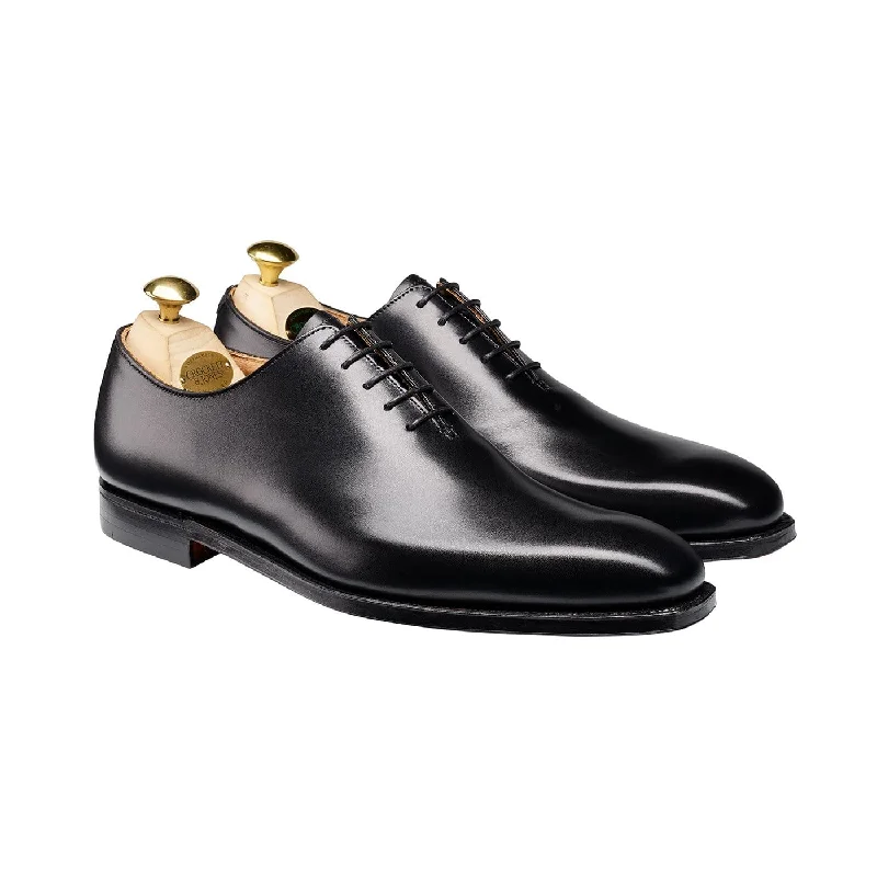 stylish black formal shoes for men-Alex Black Calf