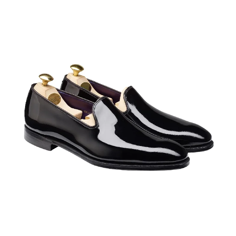 sleek formal dress shoes for men-Kensington Black Patent