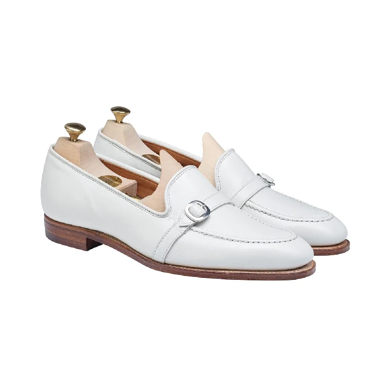 men’s leather shoes with luxurious finish-Tessa White Calf