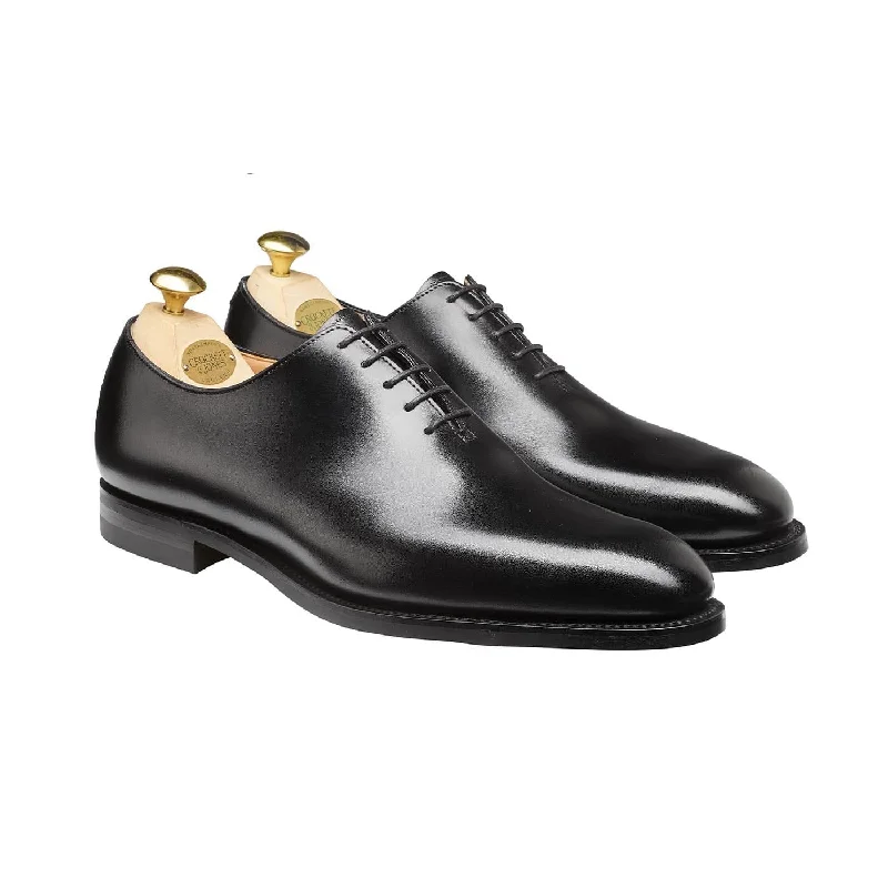 business dress shoes with shine for men-Goodwood Black Calf