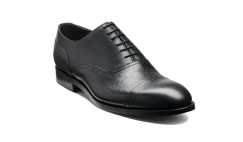 comfortable office shoes for men-Bates - Black Calf