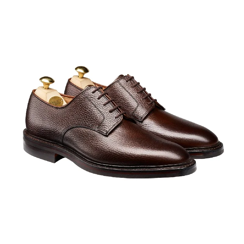 designer men’s dress shoes-Ashdown Dark Brown Country Calf