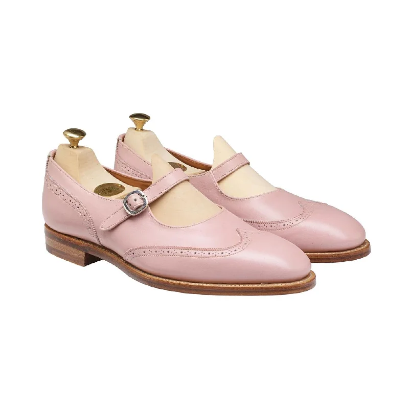 men’s comfortable formal shoes with memory foam-Mary Pink Blush Calf