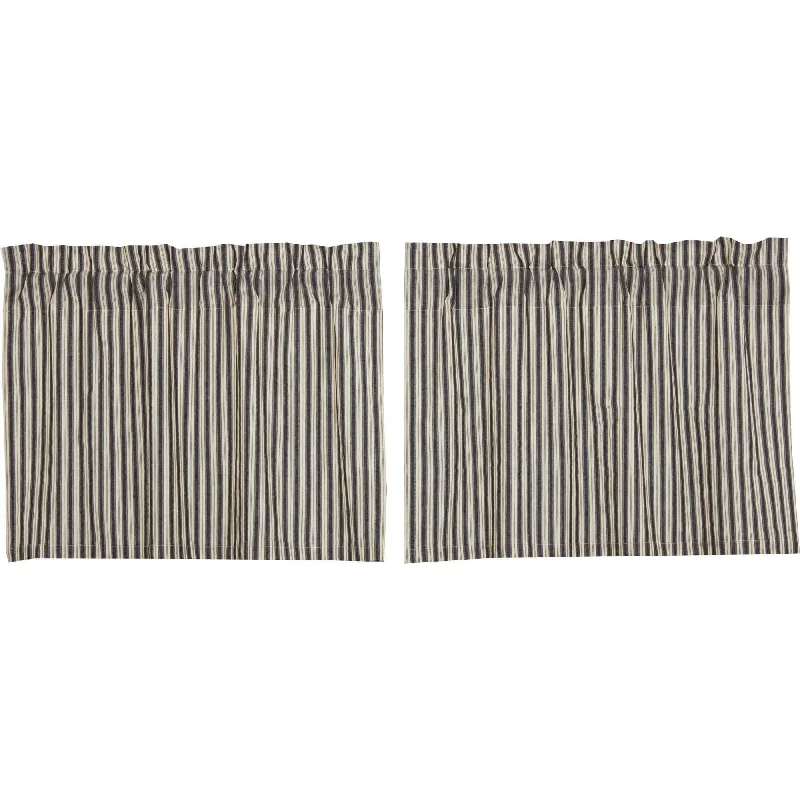 Best men's tie for casual office wear-Ashmont Ticking Stripe Tier Set of 2 L24xW36