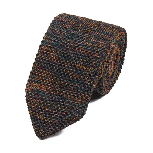 Professional business tie for men-Classy Men Multicolor Knitted Tie