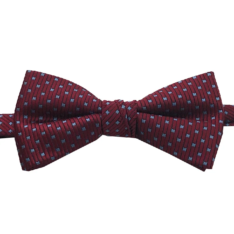 Stylish men's tie with geometric pattern-NorthBoys Bow Tie_ BT-2936-1