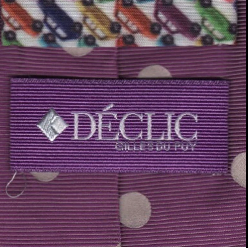 Affordable tie for business professionals-Vintage Déclic tie