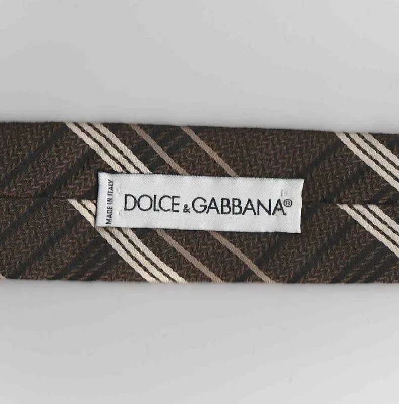 Men's silk tie for fashion-forward looks-Vintage Dolce & Gabbana tie