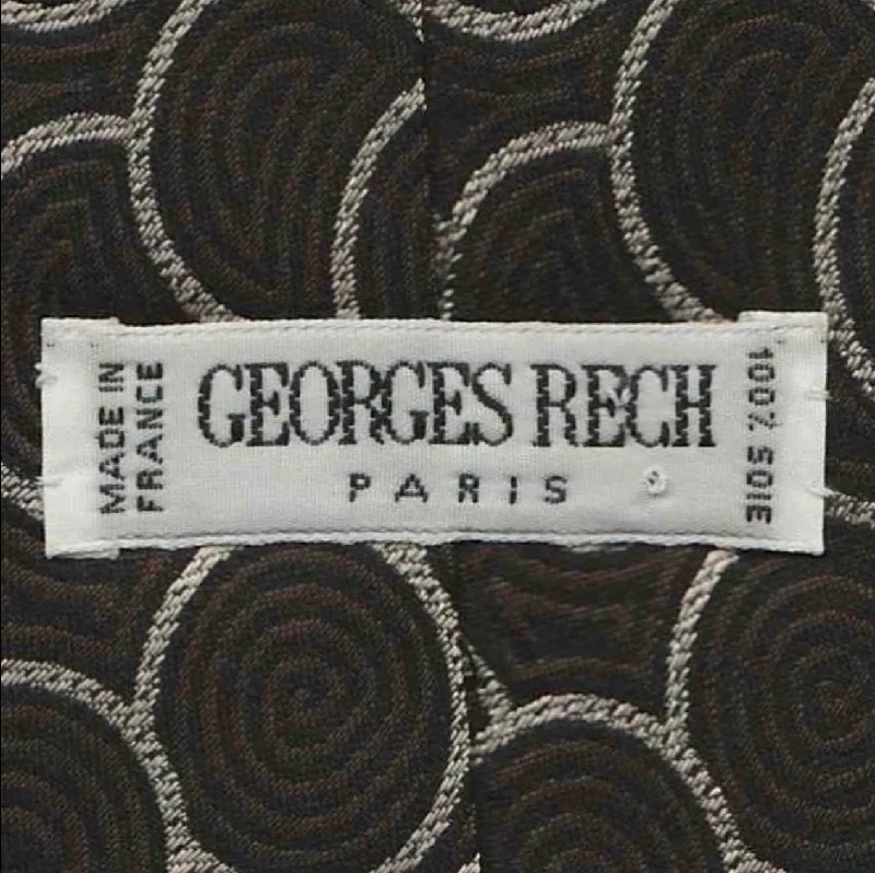 Elegant men's tie for office meetings-Vintage Georges Rech tie