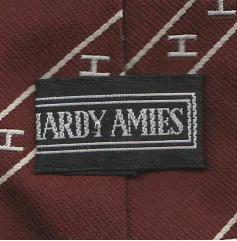 Unique men's tie for luxury events-Vintage Hardy Amies tie