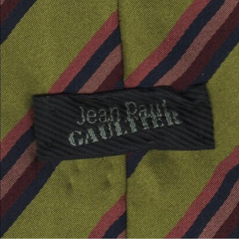 Trendy men's tie for weddings-Vintage Jean Paul Gaultier tie