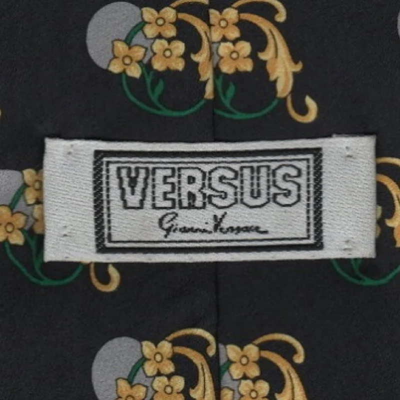 Men's tie with fine pinstripes-Vintage Versus Gianni Versace tie