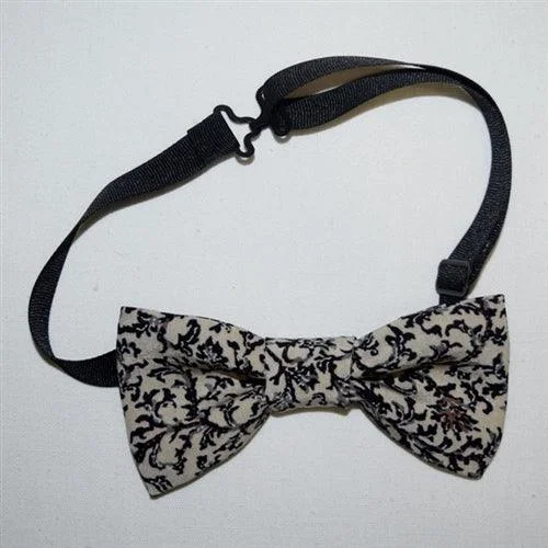 Men's tie with fresh, modern design-"Vintage Vibe" - Bow Tie