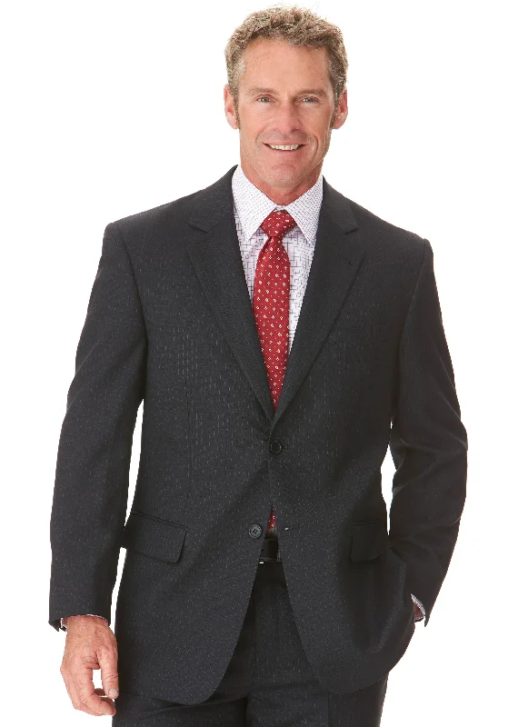 men's slim fit tuxedo with bow tie -BANYAN CLASSIC FIT JACKET - GREY