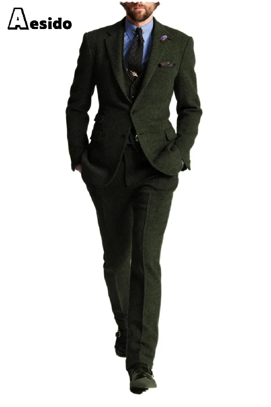 men's grey wedding tuxedo suit -Men‘s Suit 3 Pieces Single Button Notch Lape Jacket (Blazer+Vest+Pants)