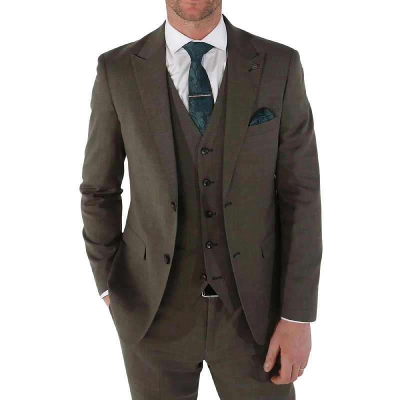 men's business casual tuxedo jacket -Men's Blazer Sage Green Sport Coat Tailored Fit Summer Suit Jacket