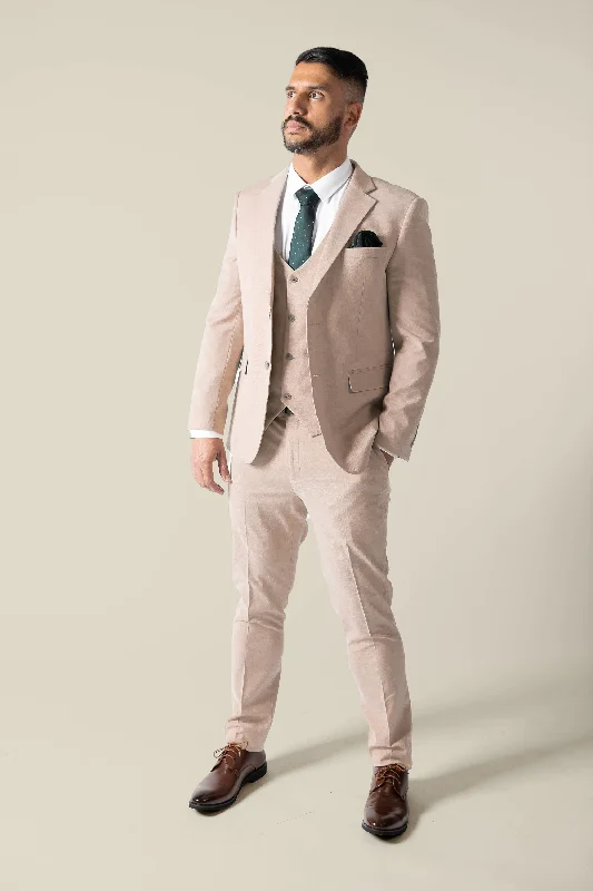 men's business grey wool tuxedo -Mens Tan Suit