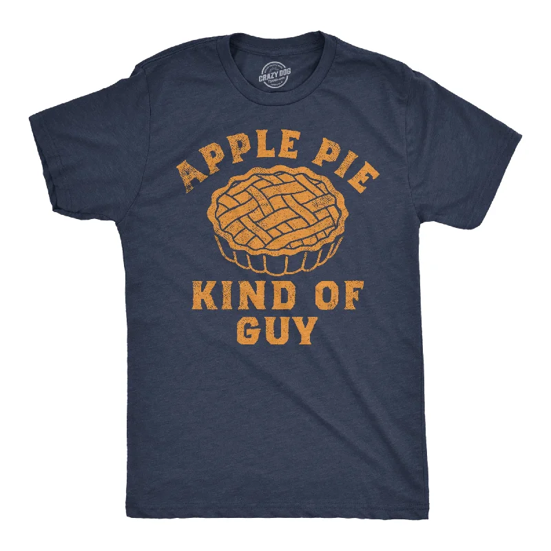 men's shirts for outdoor adventures-Apple Pie Kind Of Guy Men's T Shirt