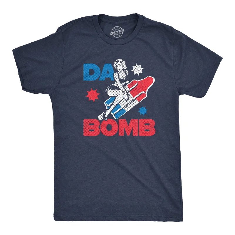 men's button-up shirts for everyday wear-Da Bomb Men's T Shirt