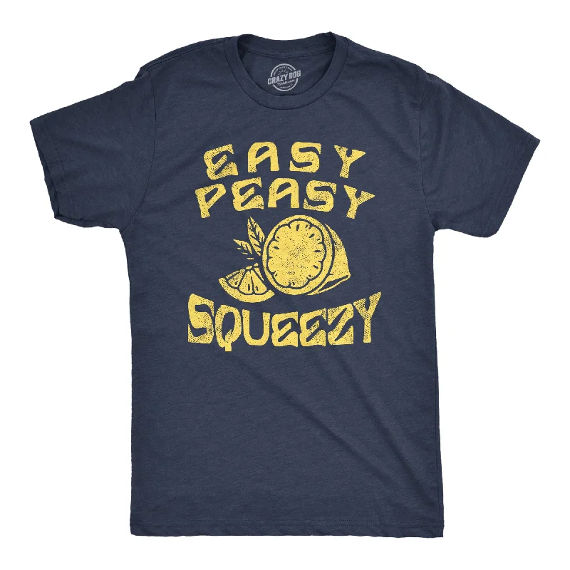 men's checkered shirts for the weekend-Easy Peasy Lemon Squeezy Men's T Shirt