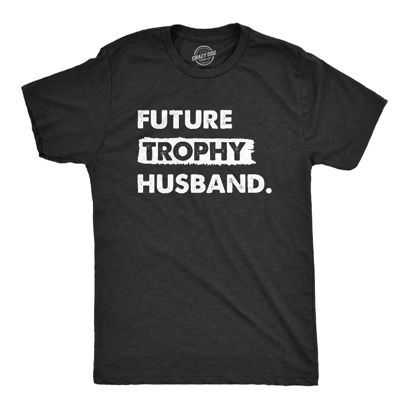 men's casual shirts for outings-Future Trophy Husband Men's T Shirt