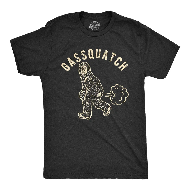 men's shirts for formal celebrations-Gassquatch Men's T Shirt