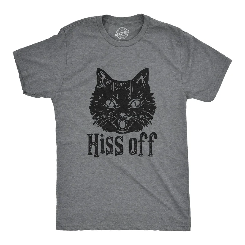 men's shirts with large checks-Hiss Off Men's T Shirt