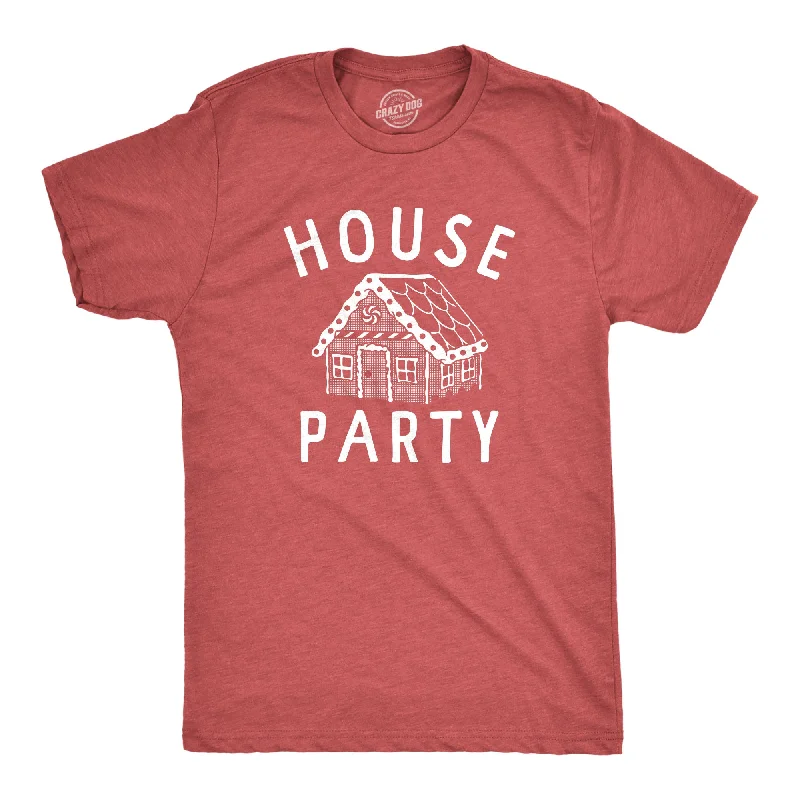 men's colorful dress shirts-House Party Men's T Shirt