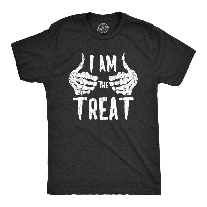 men's bright color button-up shirts-I Am The Treat Men's T Shirt