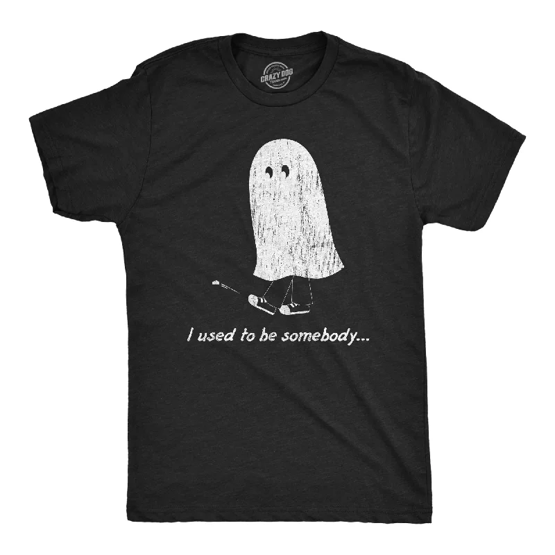 men's shirts for seasonal changes-I Used To Be Somebody Men's T Shirt