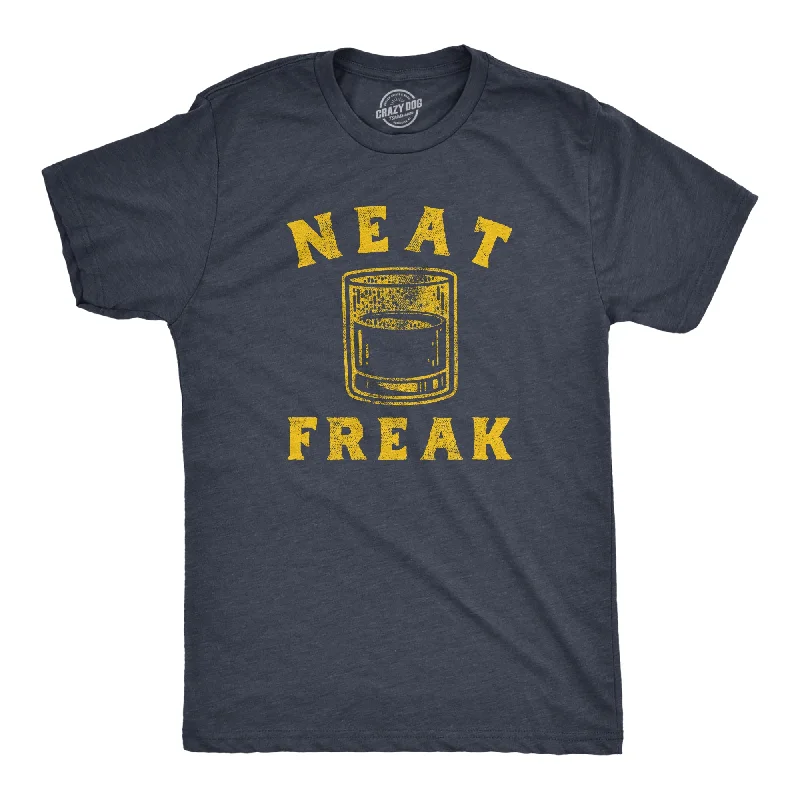 men's shirts for travel wear-Neat Freak Men's T Shirt