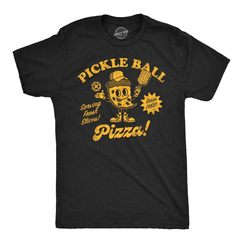 men's shirts for special occasions-Pickleball Pizza Men's T Shirt