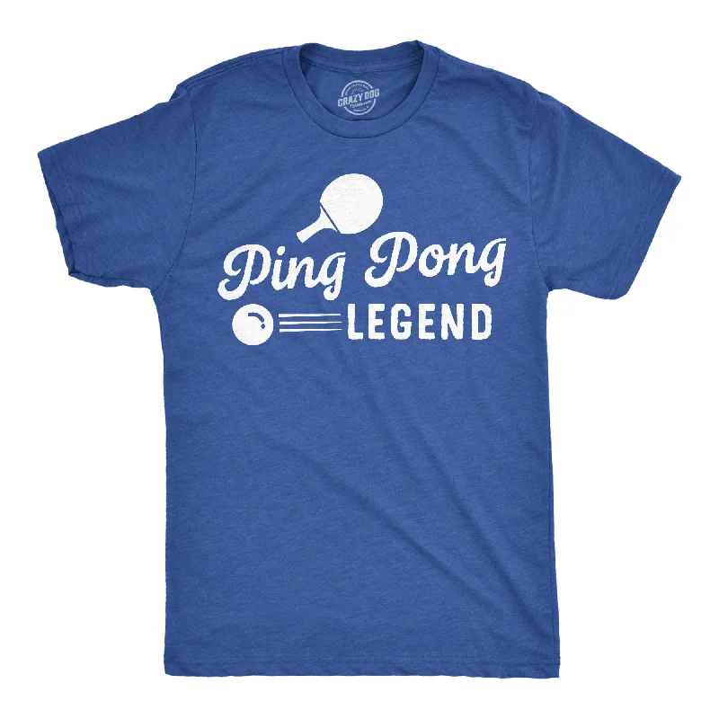 men's shirts for formal and casual looks-Ping Pong Legend Men's T Shirt