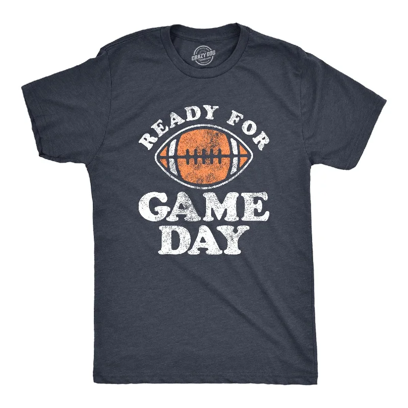 men's tailored shirts for office-Ready For Game Day Men's T Shirt